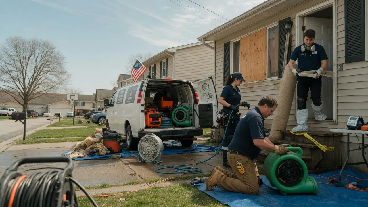 Water Damage Restoration in Sesser, IL near me